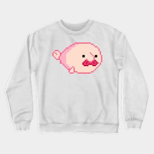 Pixel Blobfish (Side) Crewneck Sweatshirt